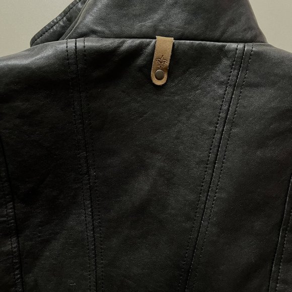 Mackage Kenya Leather Moto Jacket (XS) - $495 original, rare, soft! - Picture 3 of 6